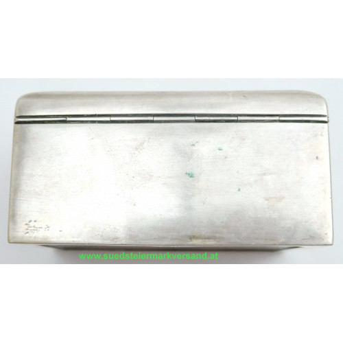 Silber Deckeldose, Schießpreis Kapselschiessen 1907