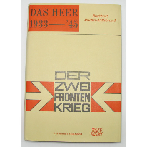 Burkhart Müeller Hillebrand, Das Heer 1933 - 1945