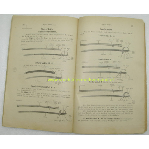 Waffenwesen Instruktionsbuch für Reserveoffiziersschulen 3. Teil 1915