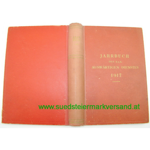 Jahrbuch des k.u.k. Auswärtigen Dienstes 1917