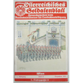 Österreichisches Soldatenblatt Heft 12 Dezember 1937
