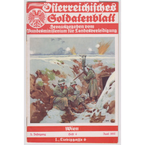 Österreichisches Soldatenblatt Heft 6 Juni 1937