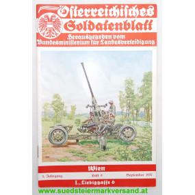 Österreichisches Soldatenblatt Heft 9 September 1937