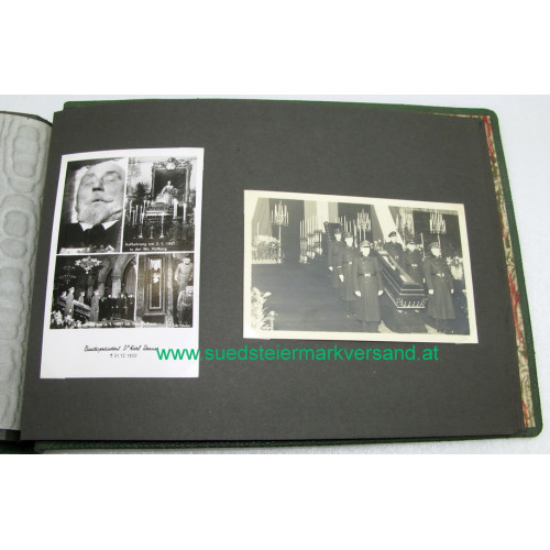 1. Republik Fotoalbum Polizeidirektion in Wien u.a. Exekutiv Einheiten