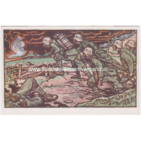 k.u.k. Sturmtruppen Postkarte, Witwen- und Waisenfonds des k.u.k. Sappeurbaon Nr.61 