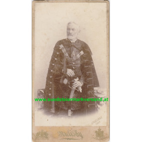Portraitfoto eines ungarischen Magnaten 2. Hälfte 19. Jhdt.