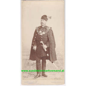 Portraitfoto eines ungarischen Magnaten 2. Hälfte 19. Jhdt.