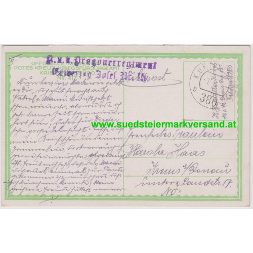 I. Weltkrieg Postkarte, Pordoijoch
