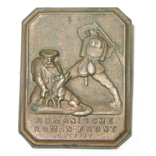 k. u. k. Kappenabzeichen, RUMÄNISCHE ROMAN - FRONT 1916/17