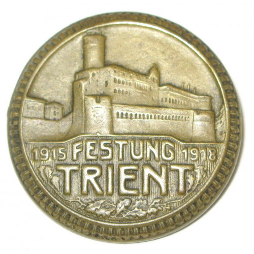 k. u. k. Kappenabzeichen, FESTUNG TRIENT 1915 - 1918