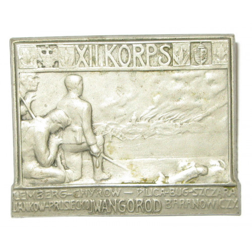 k. u. k. Kappenabzeichen, XII. KORPS Lemberg-Iwangorod