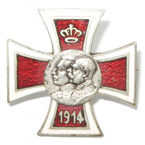 k. u. k. Patriotisches Abzeichen, Kaiser Franz Josef und Wilhelm 1914