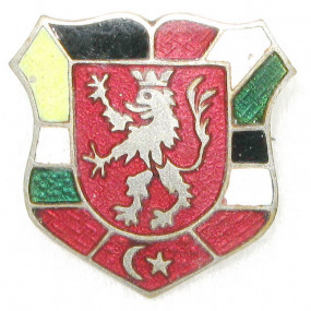 k.u.k. Patriotisches Abzeichen mit dem Wappen Bulgariens