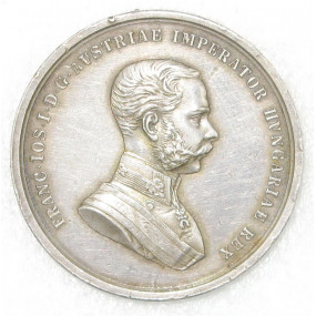 Kaiser Franz Josef I. Pferdezucht Medaille