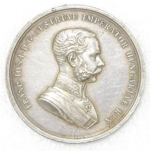 Kaiser Franz Josef I. Pferdezucht Medaille