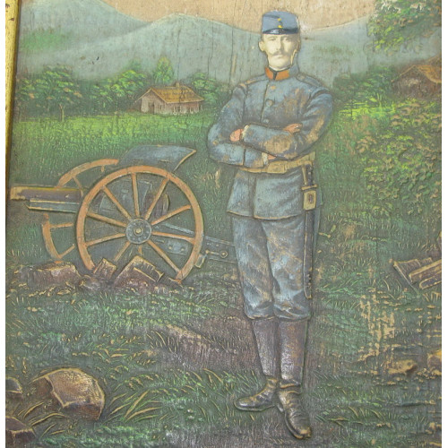 Kriegserinnerungsbild k.u.k. Artillerist 1914- 1915