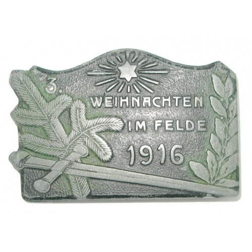 k. u. k. Kappenabzeichen, 3. Weihnachten im Felde 1916