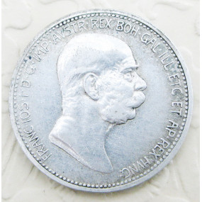 Franz Joseph I. 60-jähriges Regierungsjubiläum 1 Krone 1908
