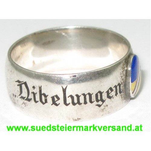 Silberner Fingerring, Nibelungen Gründer d. R. & S. Ges.