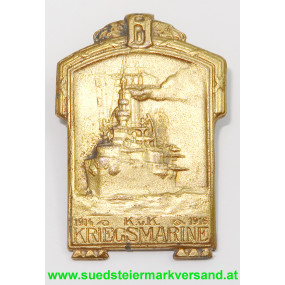 Kappenabzeichen, k.u.k. Kriegsmarine 1914-1916