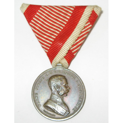 Kaiser Franz Joseph I., Bronzene Tapferkeitsmedaille
