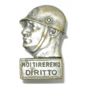 Mussolini, NOI TIREREMO DIRITTO
