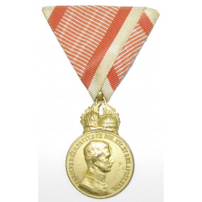 Kaiser Karl Bronzene Militärverdienstmedaille Signum Laudis