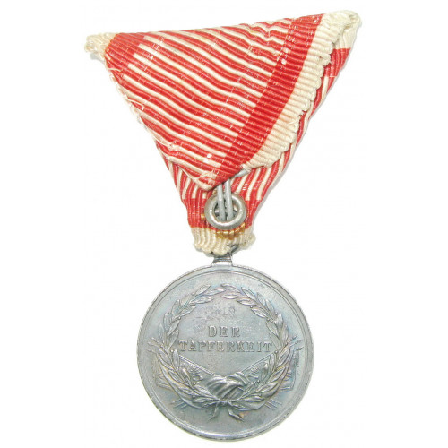 Kaiser Franz Josef I., Silberne Tapferkeitsmedaille 2. Klasse