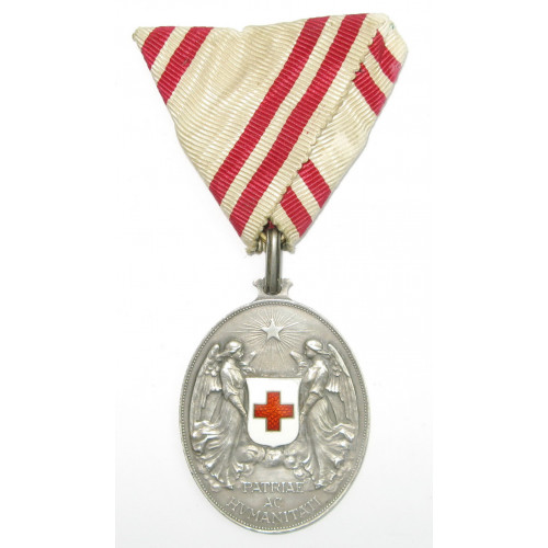 Silberne Ehrenmedaille vom Roten Kreuz