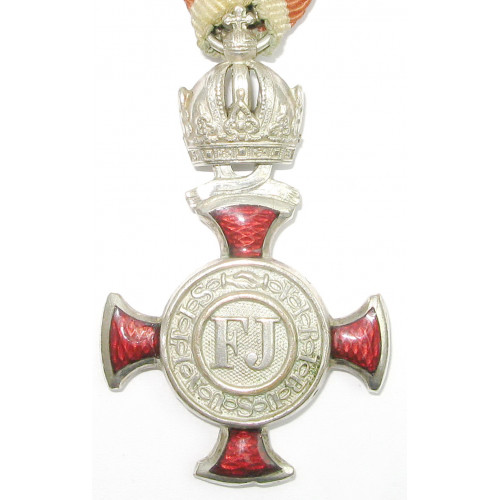 k. u. k. Silbernes Verdienstkreuz mit Krone