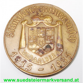 Vorarlberg Standschützen Ausmarsch 1915 - 1935 