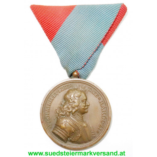 Erinnerungsmedaille an die Befreiung Oberungarns 1938 Rakoczi-Medaille