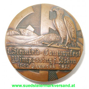 Deutscher Turnerbund 1. Steinfeld - Gauturnfest Wimpassing im Schw. 11. - 12. Heumond 1925