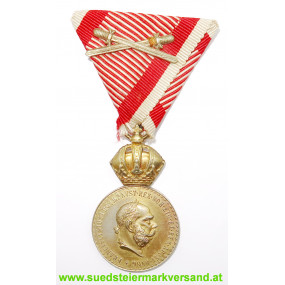 Bronzene Militärverdienstmedaille Signum Laudis FJI.