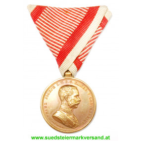 Kaiser Franz Joseph I., Bronzene Tapferkeitsmedaille