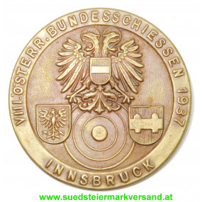 VIII.Österreichisches Bundesschiessen Innsbruck 1937