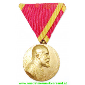 Liechtenstein, Jubiläums-Erinnerungs-Medaille 1908