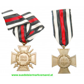Ehrenkreuz des Weltkrieges 1914 - 1918  