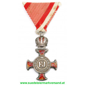k. u. k. Silbernes Verdienstkreuz mit Krone